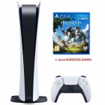 CONSOLE DE JEUX SONY PLAYSTATION 5 EDITION DIGITALE + JEUX HORIZON DAWN