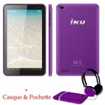 TABLETTE IKU T4 7" 3G - VIOLET